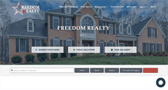 Desktop Screenshot of freedomrealtymd.com